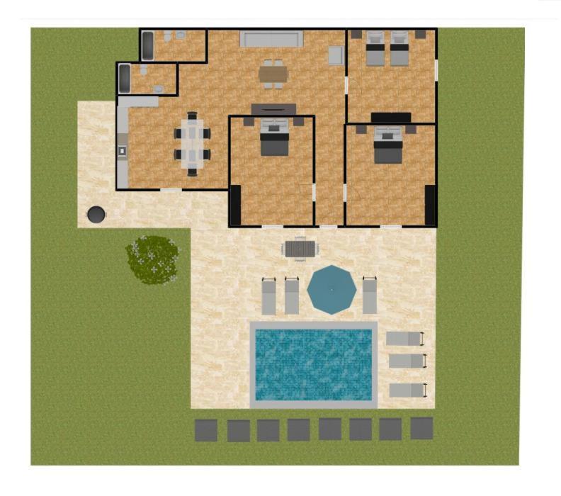 Kefalas Villa Maro Large Private Pool Ac Wifi מראה חיצוני תמונה