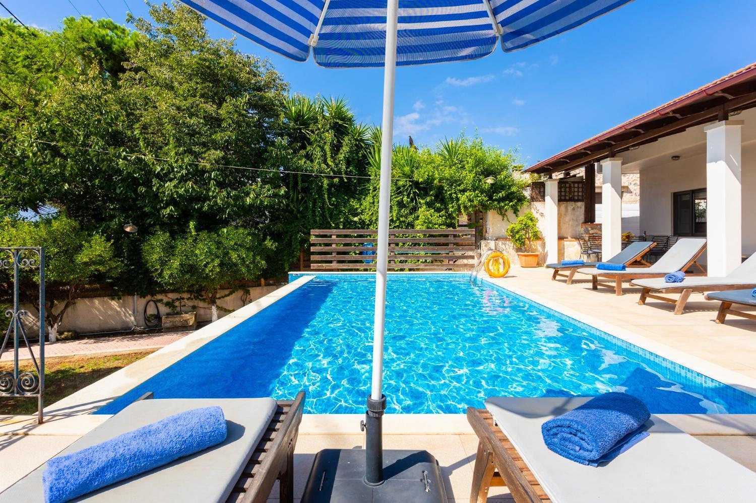 Kefalas Villa Maro Large Private Pool Ac Wifi מראה חיצוני תמונה
