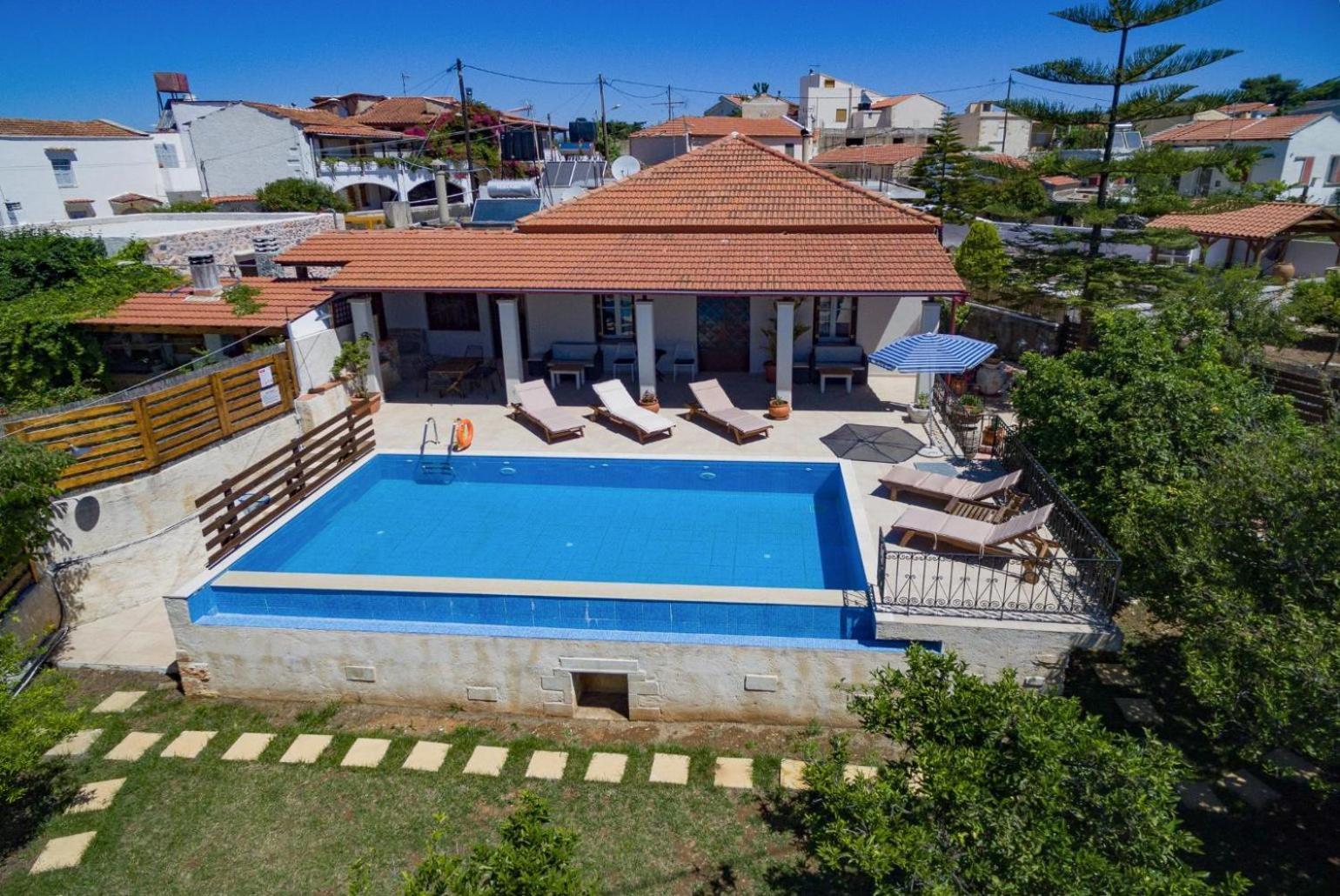 Kefalas Villa Maro Large Private Pool Ac Wifi מראה חיצוני תמונה